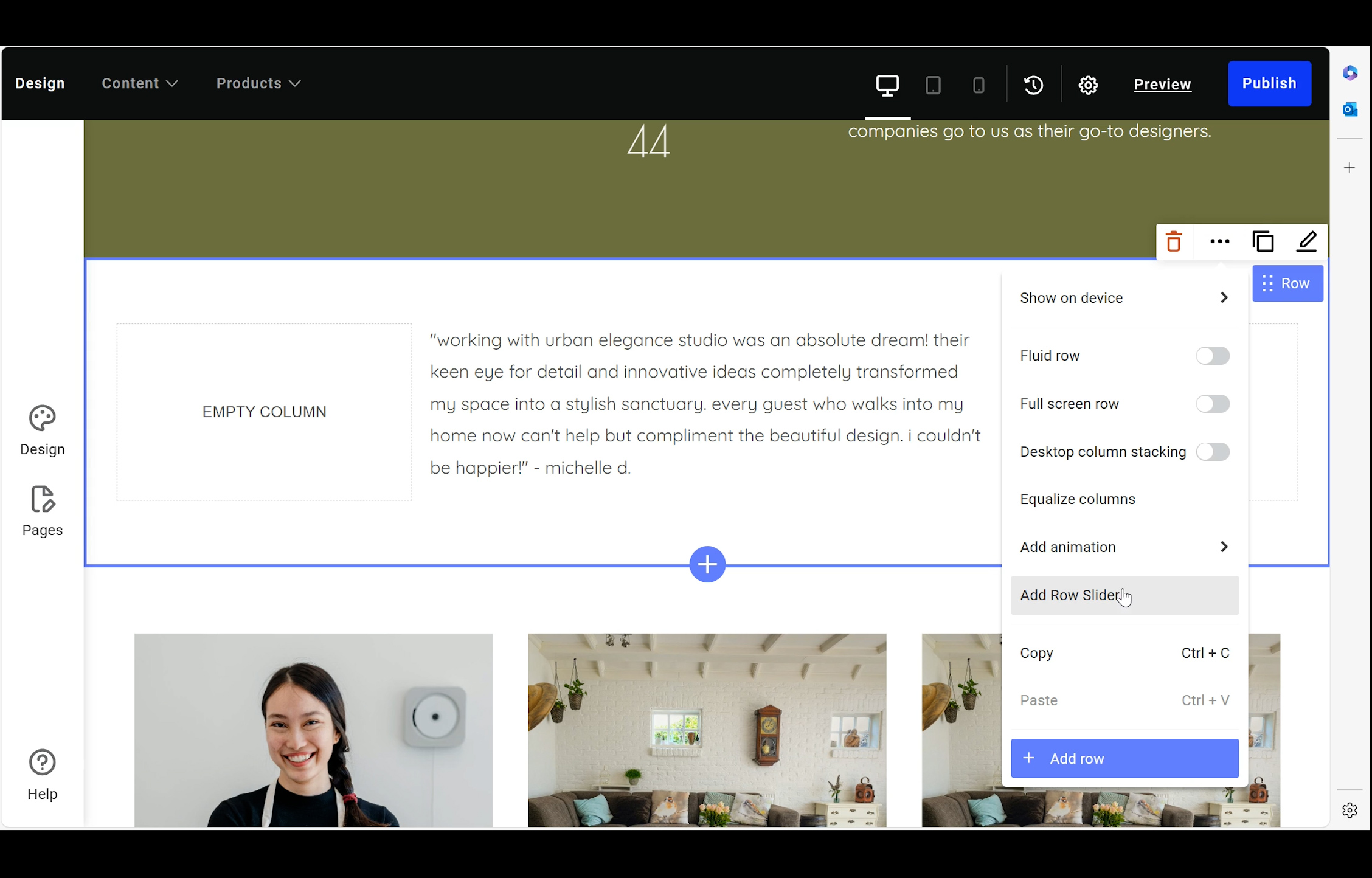 create a row slider.png